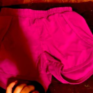 Pink shorts
